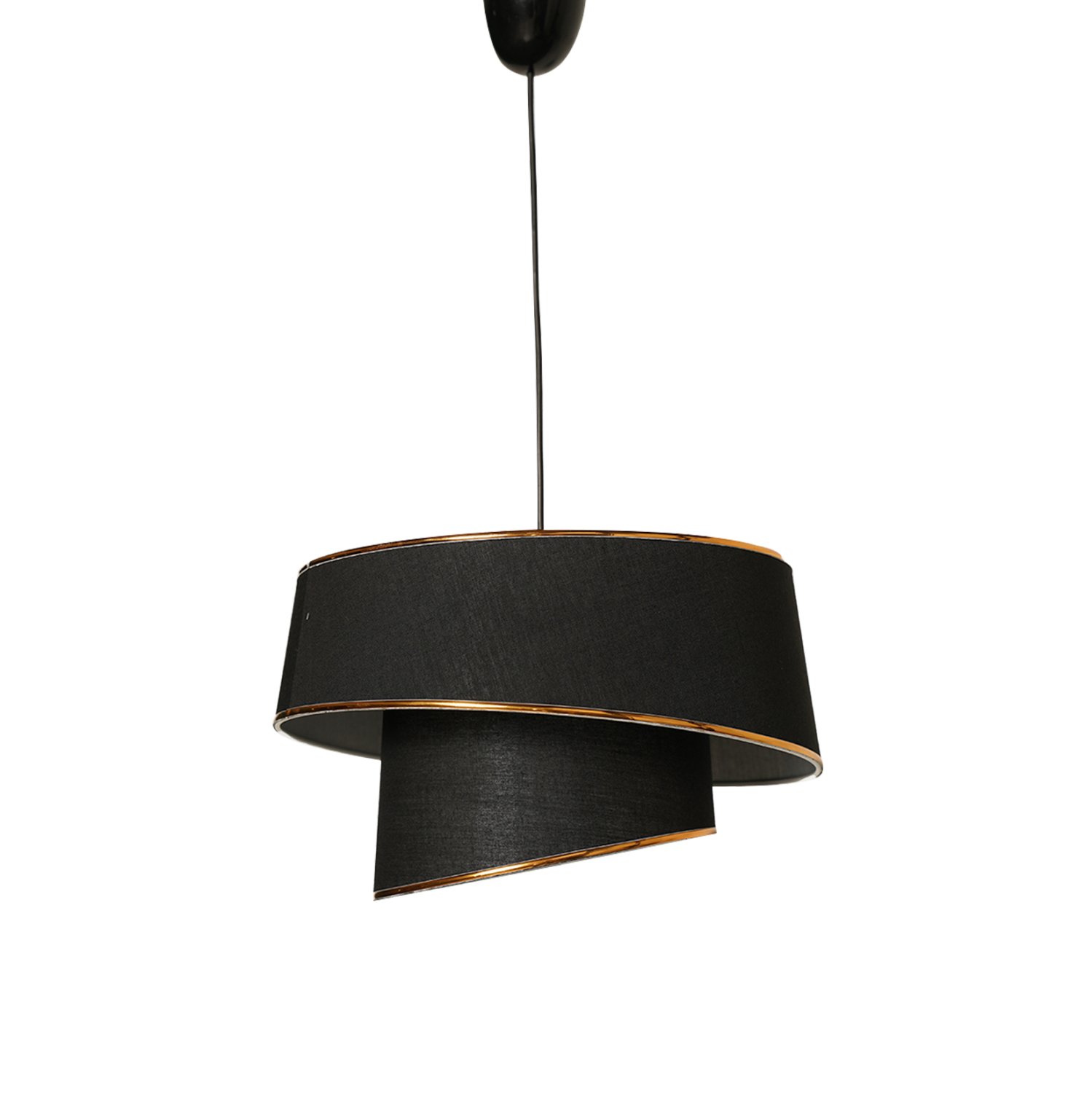 fotistiko-orofis-kremasto-fb9735603-meta ΦΩΤΙΣΤΙΚΟ ΟΡΟΦΗΣ ΚΡΕΜΑΣΤΟ HM7356.03 ΜΕΤΑΛΛΟ ΚΑΙ ΥΦΑΣΜΑ ΜΑΥΡΟ Φ32x70Υ εκ. - Image 1