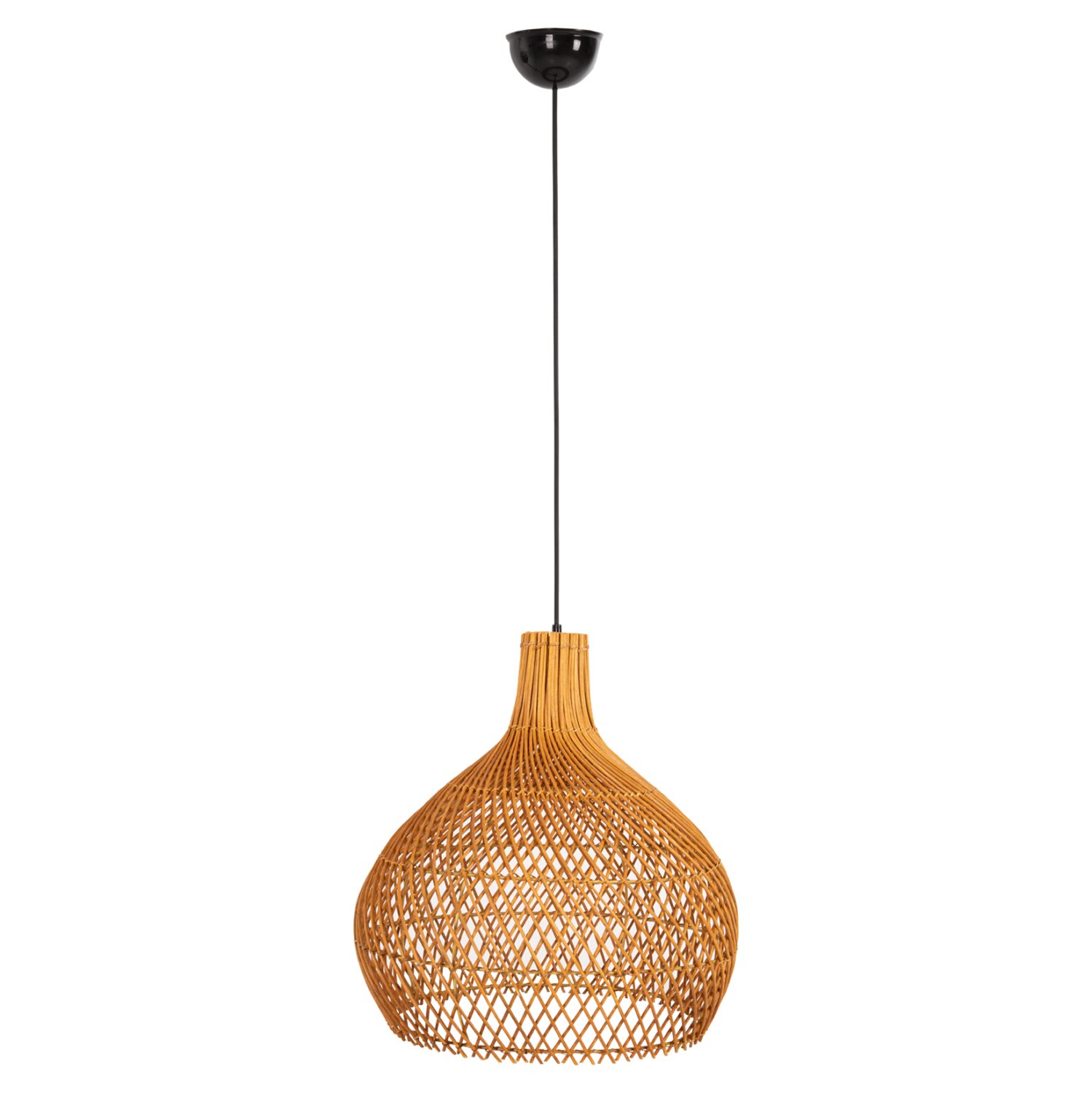 fotistiko-orofis-kremasto-fb97881-rattan ΦΩΤΙΣΤΙΚΟ ΟΡΟΦΗΣ ΚΡΕΜΑΣΤΟ HM7881 RATTAN ΣΕ ΦΥΣΙΚΟ ΧΡΩΜΑ Φ41x137Υεκ. - Image 1