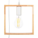 ΦΩΤΙΣΤΙΚΟ ΟΡΟΦΗΣ ΚΡΕΜΑΣΤΟ ΤΡΙΦΩΤΟ HM4072 ΞΥΛΙΝΑ ΓΕΩΜΕΤΡΙΚΑ ΣΧΗΜΑΤΑ - Image 5