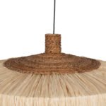 ΦΩΤΙΣΤΙΚΟ ΟΡΟΦΗΣ ΚΥΛΙΝΔΡΙΚΟ ΚΑΠΕΛΟ ΑΠΟ ΙΝΕΣ ΣΙΖΑΛ ΣΕ ΦΥΣΙΚΟ 80x80x45Υεκ.HM7790 - Image 5