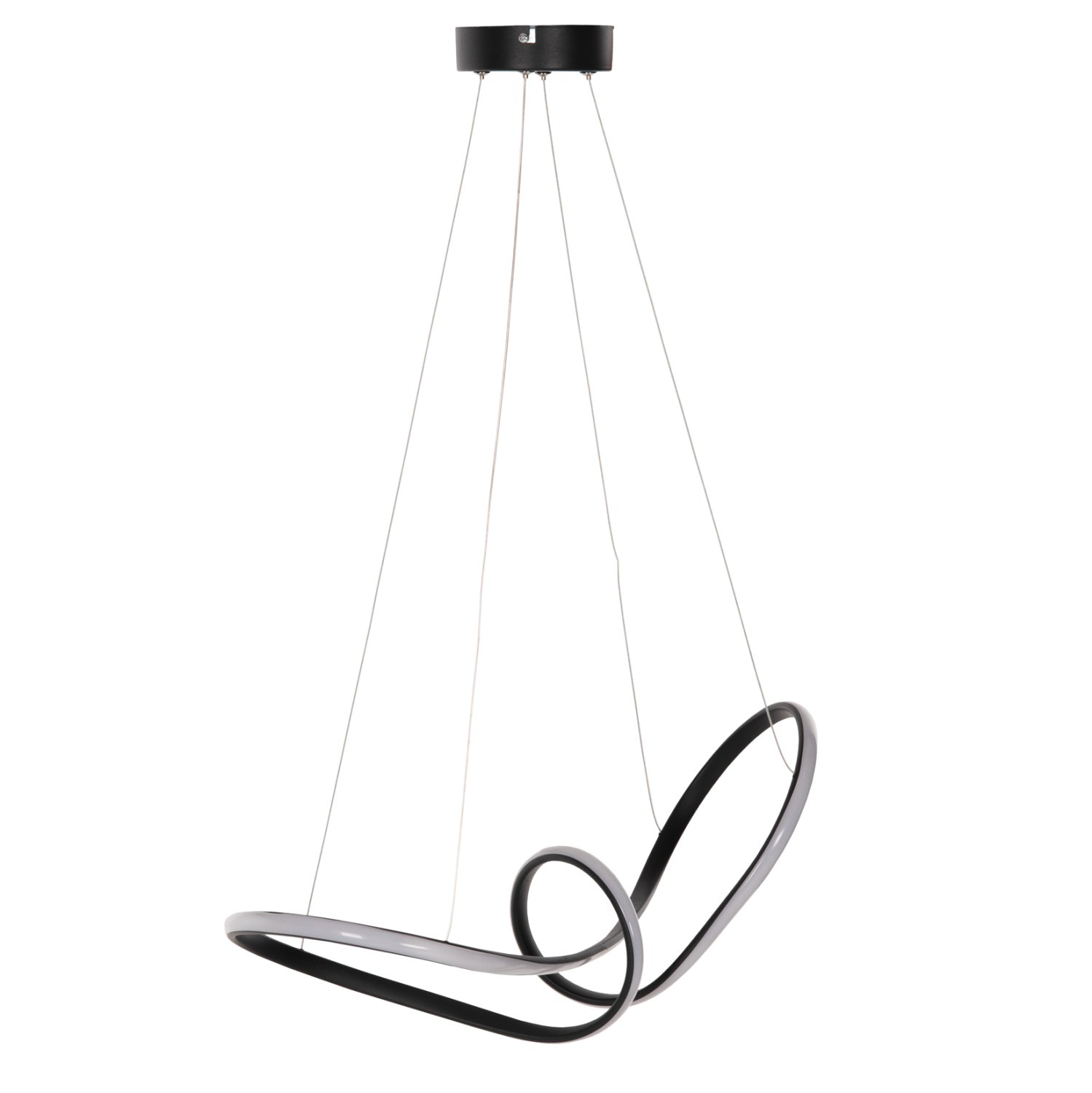 fotistiko-orofis-mayro-led-fb9752203-52x ΦΩΤΙΣΤΙΚΟ ΟΡΟΦΗΣ ΜΑΥΡΟ LED HM7522.03 52x28x66Υ εκ. - Image 1