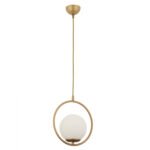 ΦΩΤΙΣΤΙΚΟ ΟΡΟΦΗΣ ΜΕΤΑΛΛΙΚΟ ΧΡΥΣΟ HM7418.02  25x27cm