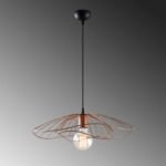 ΦΩΤΙΣΤΙΚΟ ΟΡΟΦΗΣ ΜΕΤΑΛΛΙΚΟ ΚΡΕΜΑΣΤΟ COPPER (ΧΑΛΚΙΝΟ) HM7229.02 Φ50x111 εκ. - Image 5