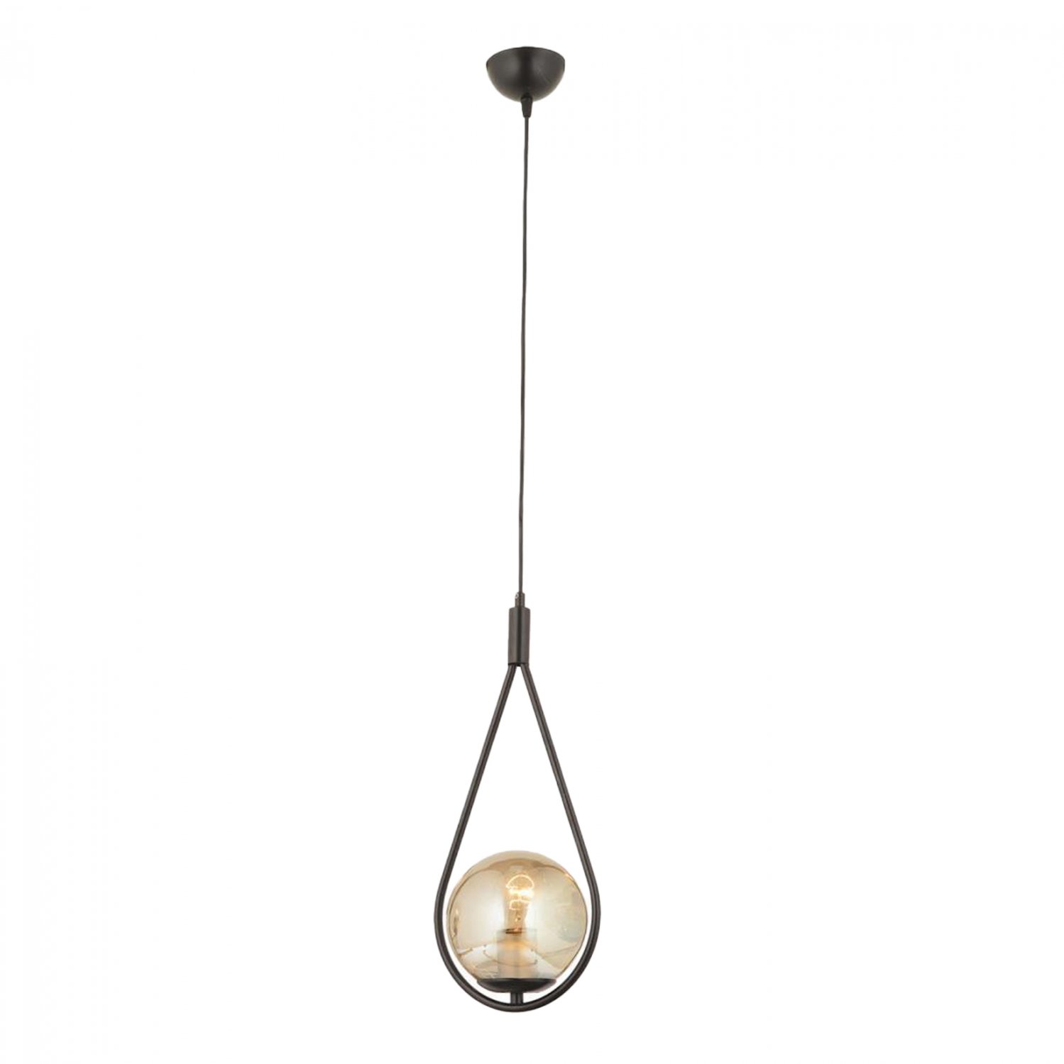 fotistiko-orofis-metalliko-mayro-fb97385 ΦΩΤΙΣΤΙΚΟ ΟΡΟΦΗΣ ΜΕΤΑΛΛΙΚΟ ΜΑΥΡΟ HM7385.01 20x101 εκ. - Image 1