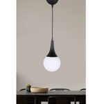 ΦΩΤΙΣΤΙΚΟ ΟΡΟΦΗΣ ΜΕΤΑΛΛΙΚΟ ΜΑΥΡΟ HM7517.01 12x91 εκ. - Image 3