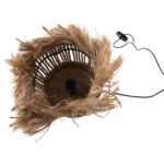 ΦΩΤΙΣΤΙΚΟ ΟΡΟΦΗΣ ΣΦΑΙΡΙΚΟ ΜΕ ΚΡΟΣΙΑ ΙΝΕΣ ΑΜΠΑΚΑ ΣΕ ΧΡΩΜΑ ΦΥΣΙΚΟ Φ28x32-120Yεκ.HM7805 - Image 6