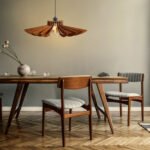 ΦΩΤΙΣΤΙΚΟ ΟΡΟΦΗΣ ΞΥΛΙΝΟ ΚΡΕΜΑΣΤΟ ΚΑΡΥΔΙ HM7349.01 Φ52x45Υ εκ. - Image 4