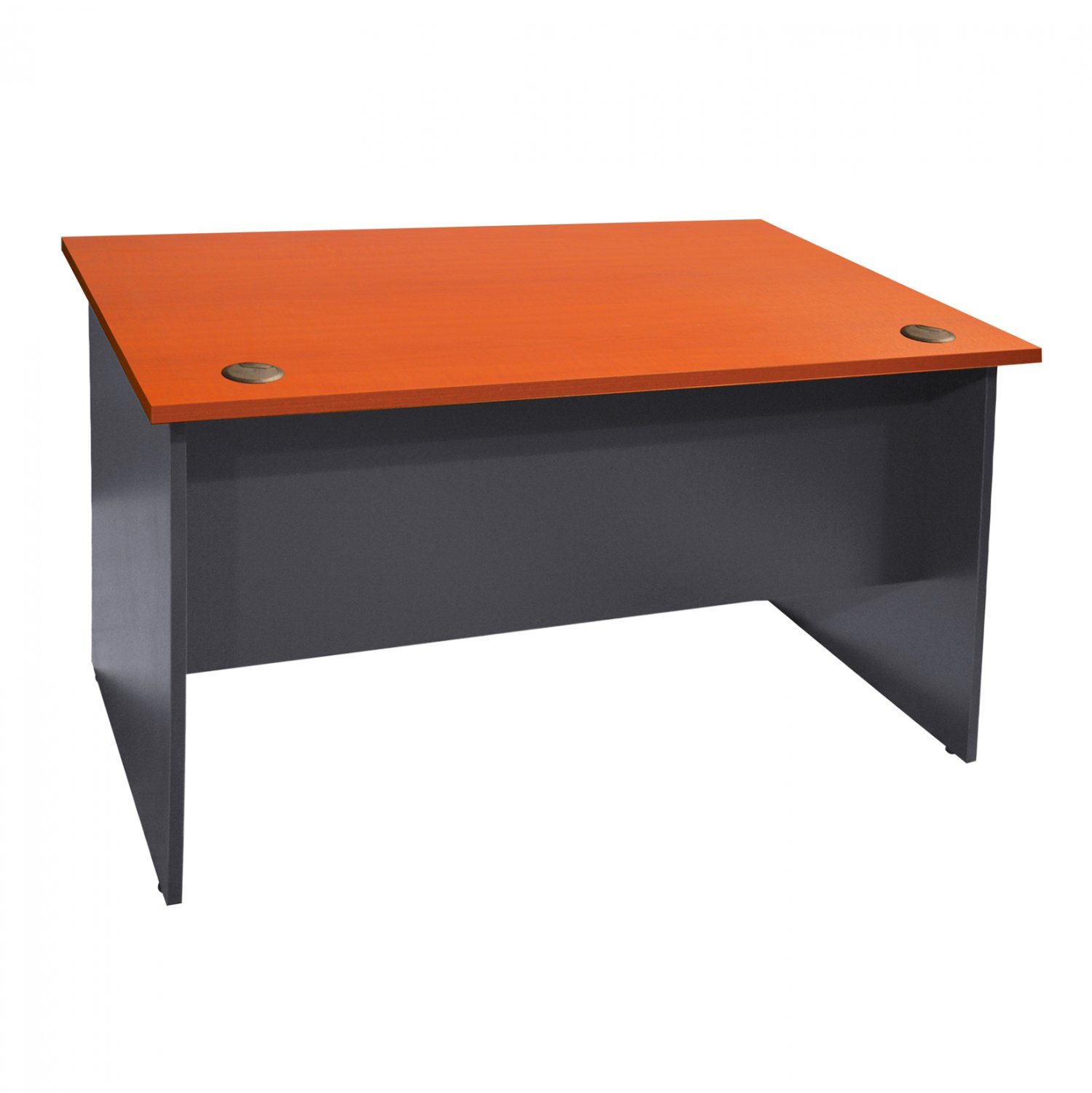 grafeio-epaggelmatiko-150x75x74-hm201603 ΓΡΑΦΕΙΟ ΕΠΑΓΓΕΛΜΑΤΙΚΟ SIENNA 150x75x74 HM2016.03 ΓΚΡΙ-ΚΕΡΑΣΙ - Image 1