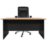 ΓΡΑΦΕΙΟ ΕΠΑΓΓΕΛΜΑΤΙΚΟ ABELINA 150x75x75 HM2016.01 ΓΚΡΙ-ΟΞΙΑ - Image 4