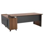 ΓΡΑΦΕΙΟ ΕΠΑΓΓΕΛΜΑΤΙΚΟ ΑΝΑΣΤΡΕΨΙΜΗ ΓΩΝΙΑ SUPREME 200Χ180Χ76 HM2384 - Image 5