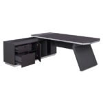 ΓΡΑΦΕΙΟ ΕΠΑΓΓΕΛΜΑΤΙΚΟ ΑΡΙΣΤΕΡΗ ΓΩΝΙΑ ROSEWOOD HM2084L 220X180X76Υεκ. - Image 3