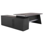 ΓΡΑΦΕΙΟ ΕΠΑΓΓΕΛΜΑΤΙΚΟ ΔΕΞΙΑ ΓΩΝΙΑ ROSEWOOD HM2083R 220X180X76Υ εκ. - Image 4