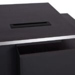 ΓΡΑΦΕΙΟ ΕΠΑΓΓΕΛΜΑΤΙΚΟ ΜΕ ΑΡΙΣΤΕΡΟ ΝΤΟΥΛΑΠΙ ROSEWOOD HM2087L 160X80X76Υ εκ. - Image 5