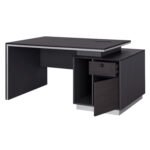 ΓΡΑΦΕΙΟ ΕΠΑΓΓΕΛΜΑΤΙΚΟ ΜΕ ΔΕΞΙΟ ΝΤΟΥΛΑΠΙ ROSEWOOD HM2113R 180X80X76Υ εκ. - Image 3