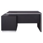 ΓΡΑΦΕΙΟ ΕΠΑΓΓΕΛΜΑΤΙΚΟ ΜΕ ΔΕΞΙΟ ΝΤΟΥΛΑΠΙ ROSEWOOD HM2113R 180X80X76Υ εκ. - Image 4