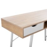 ΓΡΑΦΕΙΟ HM2128.01 SONAMA-ΛΕΥΚΟ ΜΕ ΛΕΥΚΟ ΜΑΤ ΣΚΕΛΕΤΟ 120Χ48Χ76,5 εκ. - Image 6