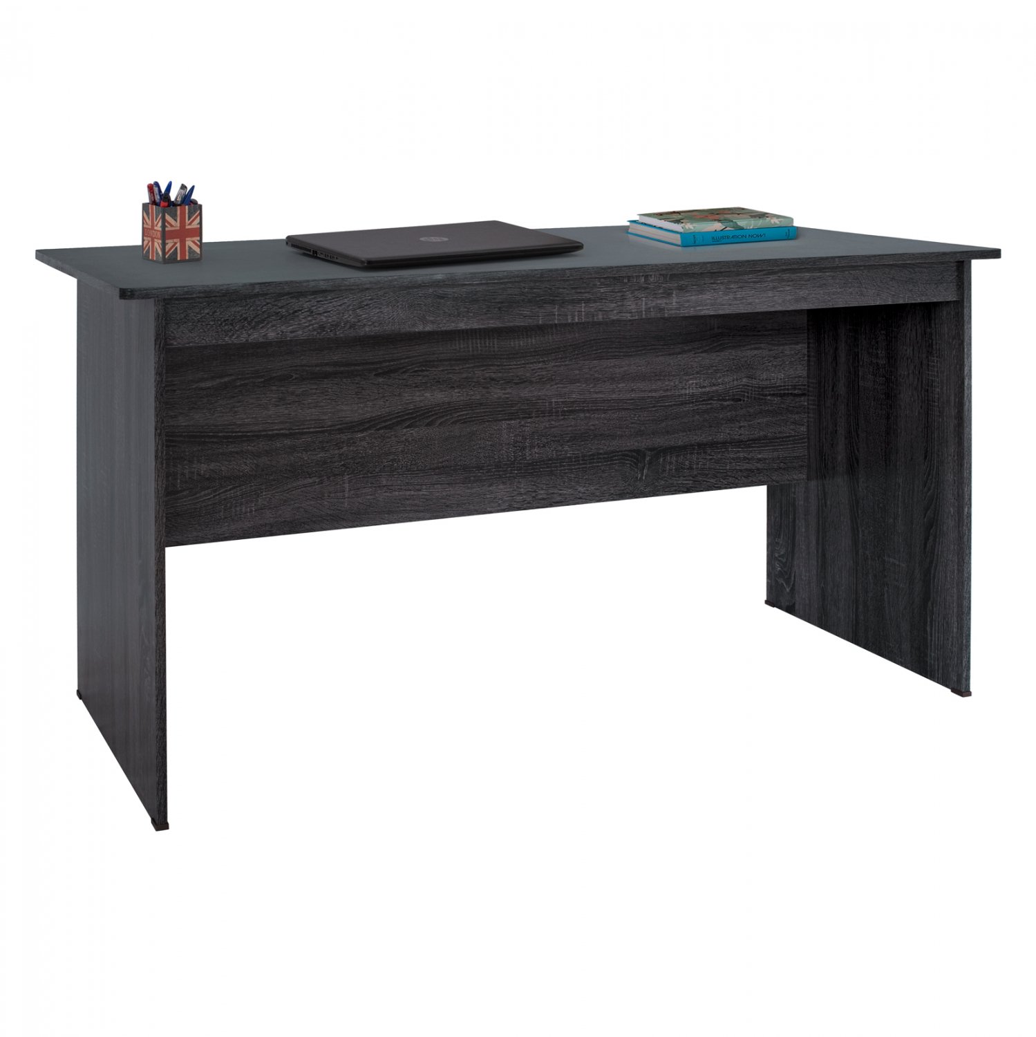 grafeio-melaminis-150x71x745-fb9228401-s ΓΡΑΦΕΙΟ ΜΕΛΑΜΙΝΗΣ HAYDEN 150x71x74,5 HM2284.01 ΣΕ ΑΝΘΡΑΚΙ ΧΡΩΜΑ - Image 1