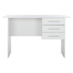 ΓΡΑΦΕΙΟ ΜΕΛΑΜΙΝΗΣ ENSLEY HM2029.05 ΜΕ 3 ΣΥΡΤΑΡΙΑ ΛΕΥΚΟ 120X60X76 εκ. - Image 4