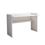 ΓΡΑΦΕΙΟ ΜΕΛΑΜΙΝΗΣ ΛΕΥΚΟ 118x58x80Υεκ.HM9227.11 - Image 4