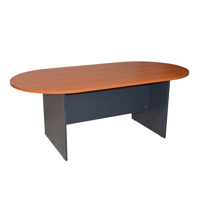 grafeio-synedriaseon-epaggelmatiko-hm201 ΓΡΑΦΕΙΟ ΣΥΝΕΔΡΙΑΣΕΩΝ ΕΠΑΓΓΕΛΜΑΤΙΚΟ SIENNA HM2018.03 200x100x75 εκ. ΚΕΡΑΣΙ - Image 1