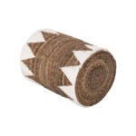 ΚΑΛΑΘΙΑ ΨΑΘΙΝΑ ΣΤΡΟΓΓΥΛΑ ΧΩΡΙΣ ΚΑΠΑΚΙ ΣΕΤ 3τμχ HM4307 ΣΕ ΦΥΣΙΚΟ-ΛΕΥΚΟ Φ42x56Υεκ. - Image 3