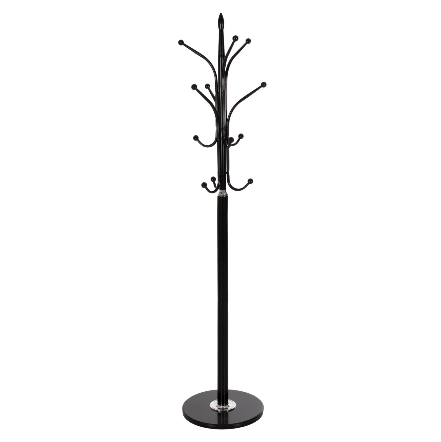 kalogeros-fb9957301-metallikos-13-simeio ΚΑΛΟΓΕΡΟΣ HM9573.01 ΜΕΤΑΛΛΙΚΟΣ 13 ΣΗΜΕΙΩΝ ΣΕ ΜΑΥΡΟ ΧΡΩΜΑ Φ37x180Yεκ. - Image 1