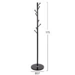 ΚΑΛΟΓΕΡΟΣ HM9576.01 ΜΕΤΑΛΛΙΚΟΣ 8 ΣΗΜΕΙΩΝ ΣΕ ΜΑΥΡΟ ΧΡΩΜΑ Φ37x175Yεκ. - Image 2