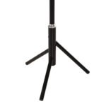 ΚΑΛΟΓΕΡΟΣ ΜΕΤΑΛΛΙΚΟΣ HM9574.01 ΣΕ ΜΑΥΡΟ ΧΡΩΜΑ-8 ΣΗΜΕΙΑ ΚΡΕΜΑΣΗΣ 48x48x173Υεκ. - Image 5