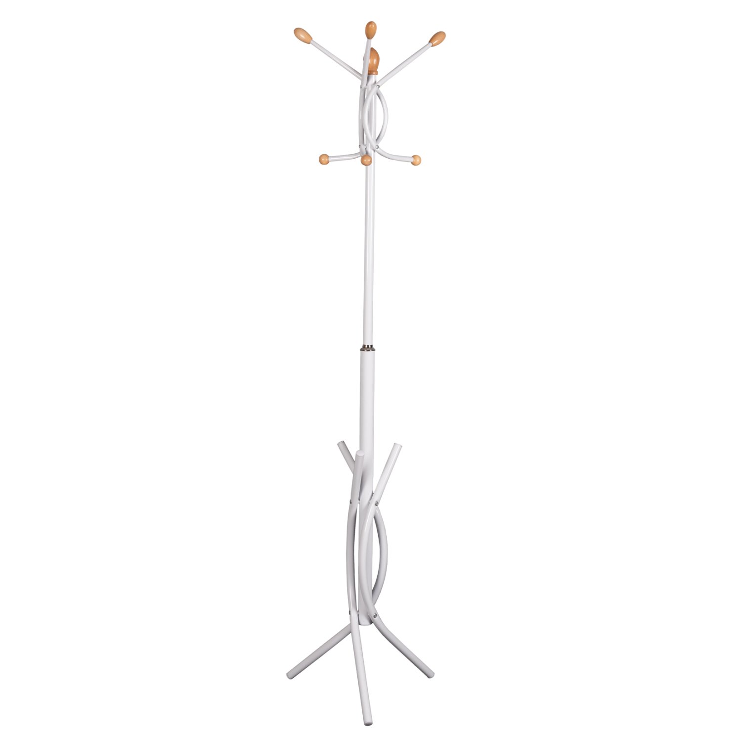 kalogeros-metallikos-fb9957502-se-leyko- ΚΑΛΟΓΕΡΟΣ ΜΕΤΑΛΛΙΚΟΣ HM9575.02 ΣΕ ΛΕΥΚΟ ΧΡΩΜΑ-7 ΣΗΜΕΙΑ ΚΡΕΜΑΣΗΣ 41x41x176Y εκ. - Image 1