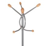 ΚΑΛΟΓΕΡΟΣ ΜΕΤΑΛΛΙΚΟΣ HM9575.40 ΣΕ ΑΣΗΜΙ ΧΡΩΜΑ-7 ΣΗΜΕΙΑ ΚΡΕΜΑΣΗΣ 41x41x176Y εκ. - Image 3