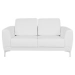 ΚΑΝΑΠΕΣ 2ΘΕΣΙΟΣ KΕΝΖΙΕ HM3121.22 ΜΕ ΛΕΥΚΟ PU 142x81x81 εκ. - Image 3