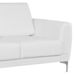 ΚΑΝΑΠΕΣ 2ΘΕΣΙΟΣ KΕΝΖΙΕ HM3121.22 ΜΕ ΛΕΥΚΟ PU 142x81x81 εκ. - Image 5