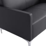 ΚΑΝΑΠΕΣ 2ΘΕΣΙΟΣ NELLIE HM3159.21 ΜΕ ΜΑΥΡΟ PU 113x71x71Υ εκ. - Image 5