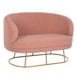 ΚΑΝΑΠΕΣ 2ΘΕΣΙΟΣ ARIEN HM8492.22 ΣΑΠΙΟ ΜΗΛΟ ΜΠΟΥΚΛΕ ΜΕ ΧΡΥΣΗ ΒΑΣΗ 130X75X85Yεκ.