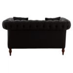 ΚΑΝΑΠΕΣ 2ΘΕΣΙΟΣ Τ. CHESTERFIELD CIELLE ΣΕ ΧΡΩΜΑ ΚΑΦΕ HM3184.03 152x85x80 εκ. - Image 4