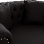 ΚΑΝΑΠΕΣ 2ΘΕΣΙΟΣ Τ. CHESTERFIELD CIELLE ΣΕ ΧΡΩΜΑ ΚΑΦΕ HM3184.03 152x85x80 εκ. - Image 5
