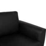 ΚΑΝΑΠΕΣ 3ΘΕΣΙΟΣ KENZIE HM3121.31 ΜΕ ΜΑΥΡΟ PU 190x81x81 εκ. - Image 6