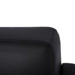 ΚΑΝΑΠΕΣ 3ΘΕΣΙΟΣ NELLIE HM3159.31 ΜΕ ΜΑΥΡΟ PU 163x71x71Υ εκ. - Image 6