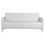 ΚΑΝΑΠΕΣ 3ΘΕΣΙΟΣ NELLIE HM3159.32 ΜΕ ΛΕΥΚΟ PU 163x71x71Υ εκ. - Image 3