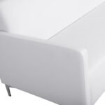 ΚΑΝΑΠΕΣ 3ΘΕΣΙΟΣ NELLIE HM3159.32 ΜΕ ΛΕΥΚΟ PU 163x71x71Υ εκ. - Image 5