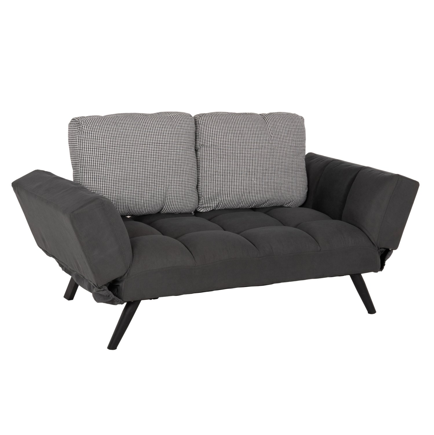 kanapes-3thesios-polymorfikos-fb9316901- ΚΑΝΑΠΕΣ 3ΘΕΣΙΟΣ ΠΟΛΥΜΟΡΦΙΚΟΣ HM3169.01 ΓΚΡΙ ΜΕ ΜΑΞΙΛΑΡΙΑ 190Χ75Χ89Υ εκ. - Image 1