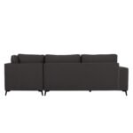 ΚΑΝΑΠΕΣ ΔΕΞΙΑ ΓΩΝΙΑ DIVA ΥΦΑΣΜΑ ΑΛΕΚΙΑΣΤΟ ΓΚΡΙ 290x235x94Yεκ. HM3254.10R - Image 4