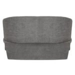 ΚΑΝΑΠΕΣ ΔΙΘΕΣΙΟΣ BEVY2 HM9678.01 ΓΚΡΙ ΜΠΟΥΚΛΕ ΥΦΑΣΜΑ-ΜΕΤΑΛΛΙΚΟΣ ΣΚΕΛΕΤΟΣ 128x72x74Υεκ. - Image 5