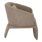 ΚΑΝΑΠΕΣ ΔΙΘΕΣΙΟΣ BEVY2 HM9678.03 ΜΠΕΖ ΜΠΟΥΚΛΕ ΥΦΑΣΜΑ-ΜΕΤΑΛΛΙΚΟΣ ΣΚΕΛΕΤΟΣ 128x72x74Υεκ. - Image 4