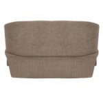 ΚΑΝΑΠΕΣ ΔΙΘΕΣΙΟΣ BEVY2 HM9678.03 ΜΠΕΖ ΜΠΟΥΚΛΕ ΥΦΑΣΜΑ-ΜΕΤΑΛΛΙΚΟΣ ΣΚΕΛΕΤΟΣ 128x72x74Υεκ. - Image 5