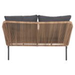 ΚΑΝΑΠΕΣ ΕΞ.ΧΩΡΟΥ BAFFIN HM6054.03 ΑΛΟΥΜ. ΑΝΘΡΑΚΙ-ΣΥΝΘ.RATTAN ΜΠΕΖ-ΑΝΘΡΑΚΙ ΜΑΞΙΛΑΡΙΑ - Image 6