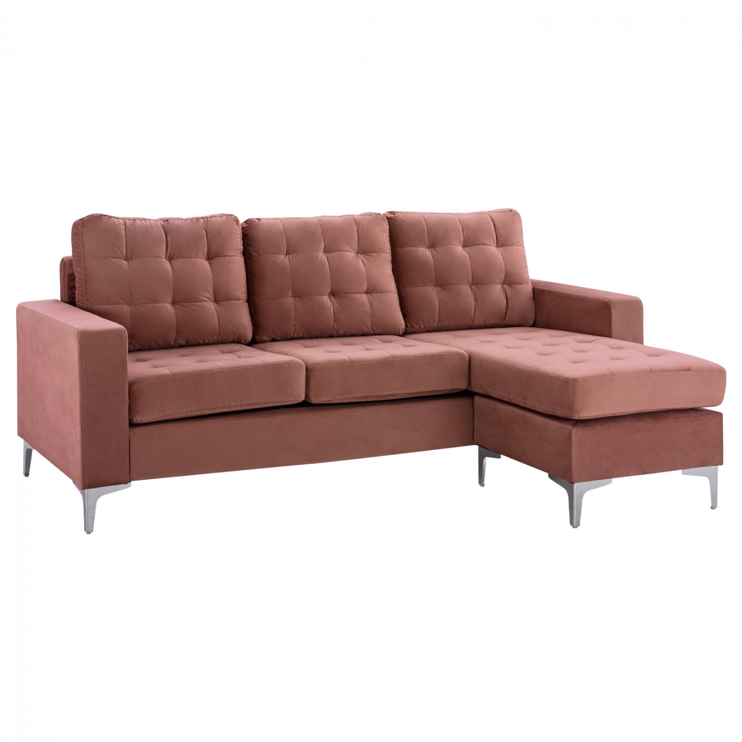 kanapes-gonia-anastrepsimi-fb9315212-bel-44 ΚΑΝΑΠΕΣ ΓΩΝΙΑ ΑΝΑΣΤΡΕΨΙΜΗ SANTINO HM3152.12 ΒΕΛΟΥΔΟ ΣΑΠΙΟ ΜΗΛΟ 190x75-128x82Υ εκ. - Image 1