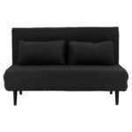 ΚΑΝΑΠΕΣ ΚΡΕΒΑΤΙ 2 ΑΤΟΜΩΝ ASMA HM3077.03 ΣΚΟΥΡΟ ΓΚΡΙ ΥΦΑΣΜΑ 140x80x77Yεκ. - Image 4