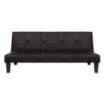 ΚΑΝΑΠΕΣ ΚΡΕΒΑΤΙ 3Θ HM3002.04 ΚΑΦΕ PU ΜΕ ΓΑΖΙΑ 186x90x82 - Image 4