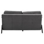 ΚΑΝΑΠΕΣ ΚΡΕΒΑΤΙ ΒΕΛΟΥΔΟ ΓΚΡΙ 2½ ΘΕΣΙΟΣ HM3079.11 151x92x66Υ εκ. - Image 6